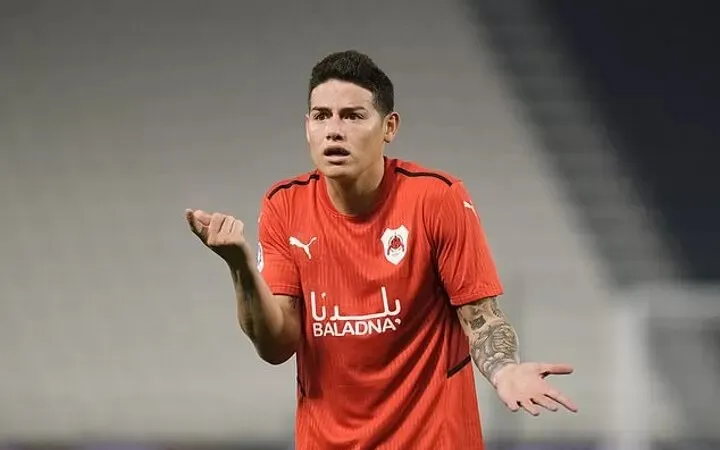 James Rodriguez không thể thích ứng với cuộc sống ở Qatar