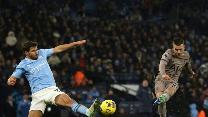 Tottenham đã cầm hòa 3-3 trên sân Man City