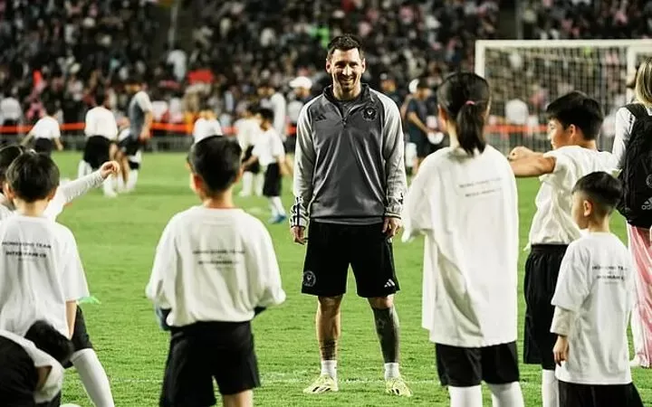 Trẻ em Hồng Kông có cơ hội trải nghiệm bóng đá cùng thần tượng Messi