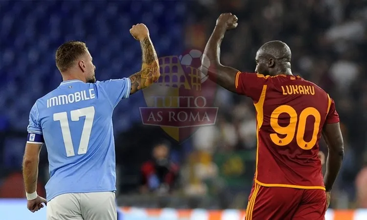 Ciro Immobile (Lazio) và Romelu Lukaku (Roma) hy vọng sẽ ghi được bàn trận derby