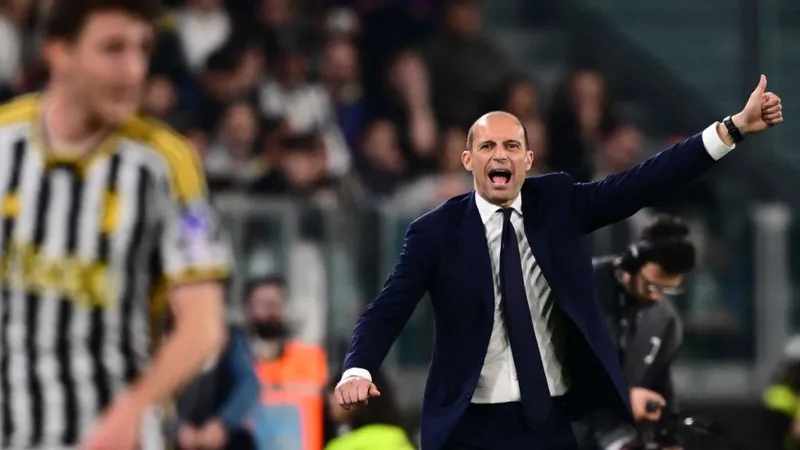 HLV Max Allegri vẫn tỏ ra lo lắng