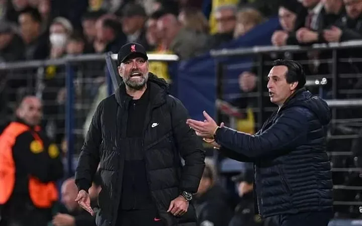 HLV Jurgen Klopp và Unai Emery