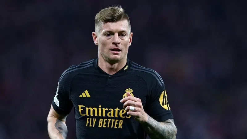 Toni Kroos đã nổi da gà khi tuyên bố rời Real Madrid