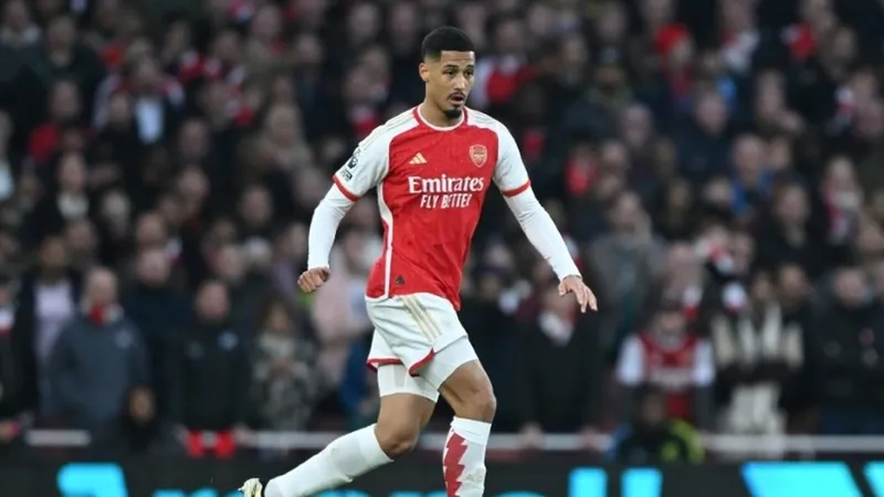 William Saliba có thể dự EURO nhưng không dự Olympic