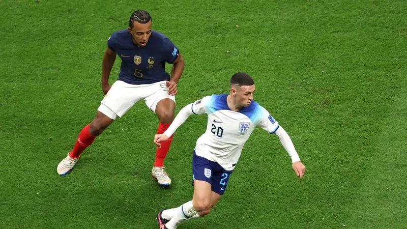 Pháp từng thắng tuyển Anh ở tứ kết World Cup 2022