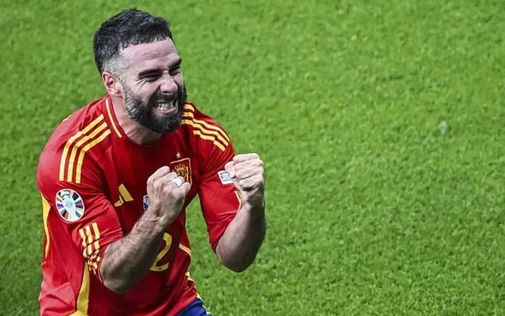 Dani Carvajal đang tỏa sáng ở EURO 2024