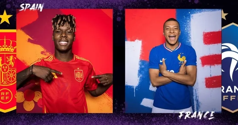 Nico Williams và Kylian Mbappe sẽ phô diễn tài năng của mình