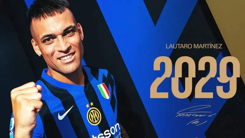 Lautaro Martinez sẽ gắn bó với Inter đến 2029