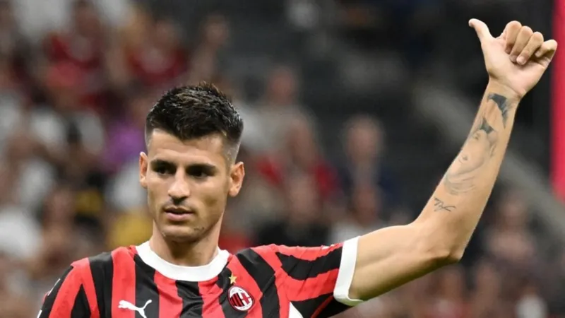Alvaro Morata ghi bàn ngay trận Serie A đầu tiên cho Milan
