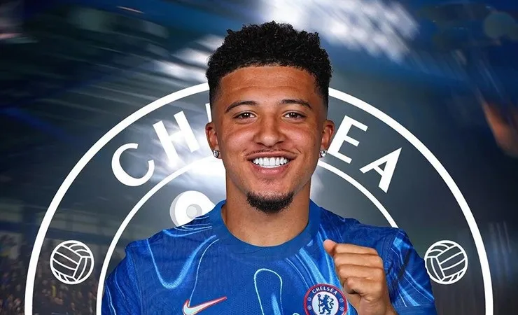 Jadon Sancho vui mừng gia nhập Chelsea