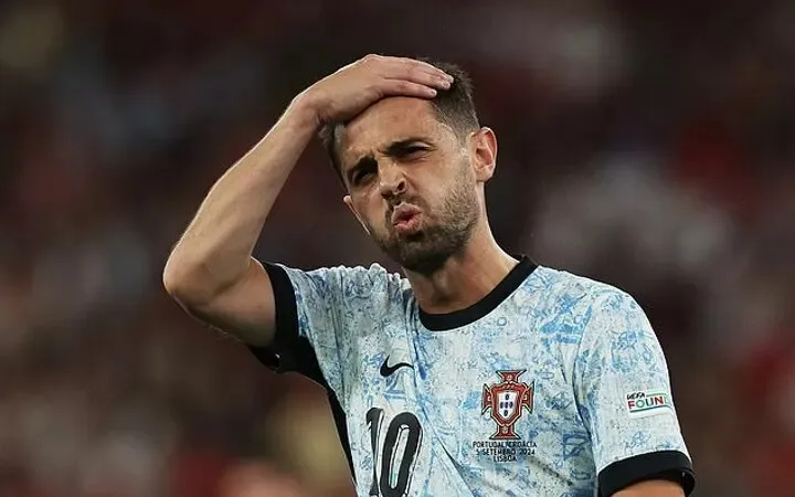 Bernardo Silva trong màu áo tuyển Bồ Đào Nha