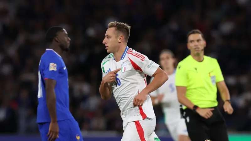 Davide Frattesi đang thăng hoa cùng tuyển Italia