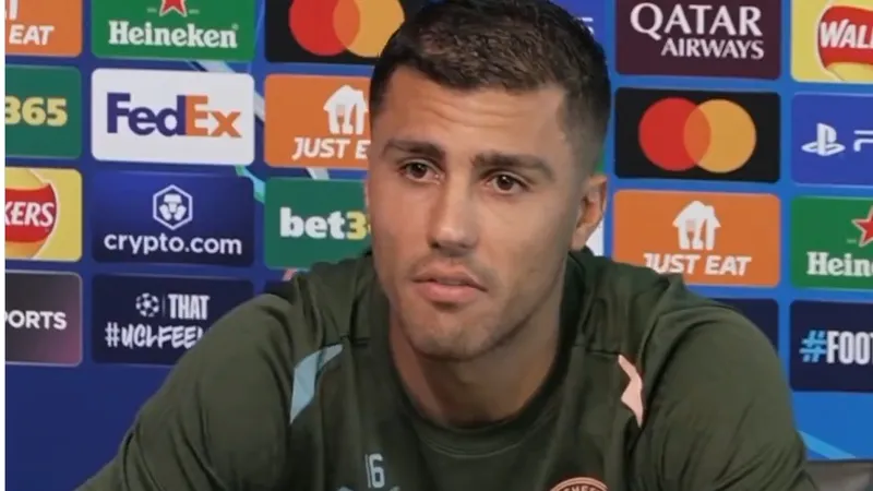 Tiền vệ Rodri của Manchester City