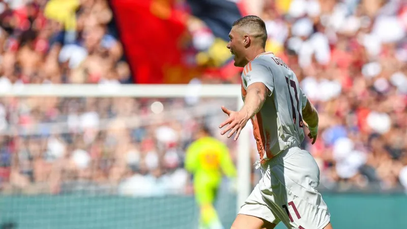 Artem Dovbyk liên tục ghi bàn cho AS Roma