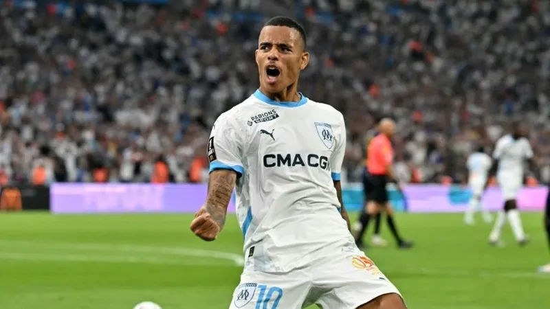 Mason Greenwood đang khoác áo Marseille ở Pháp
