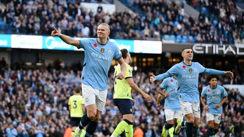 Erling Haaland ghi bàn thắng quyết định cho Man City
