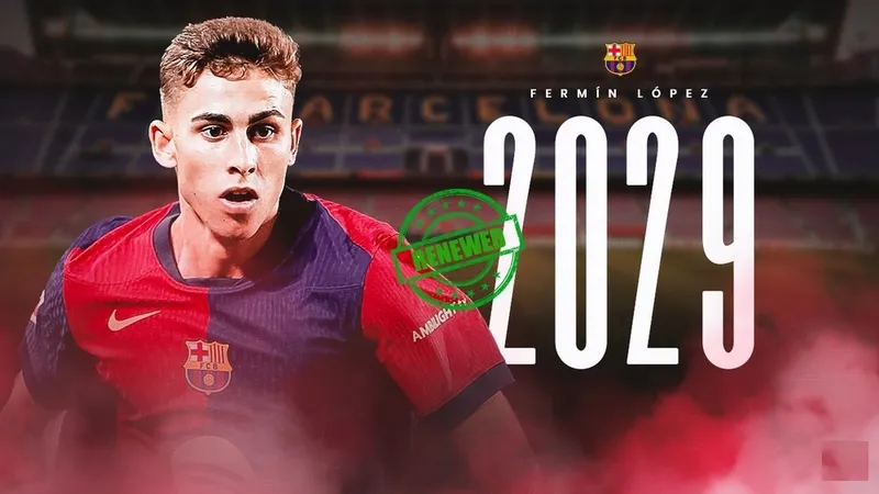 Fermin Lopez đã triển hạn đến 30-6-2029