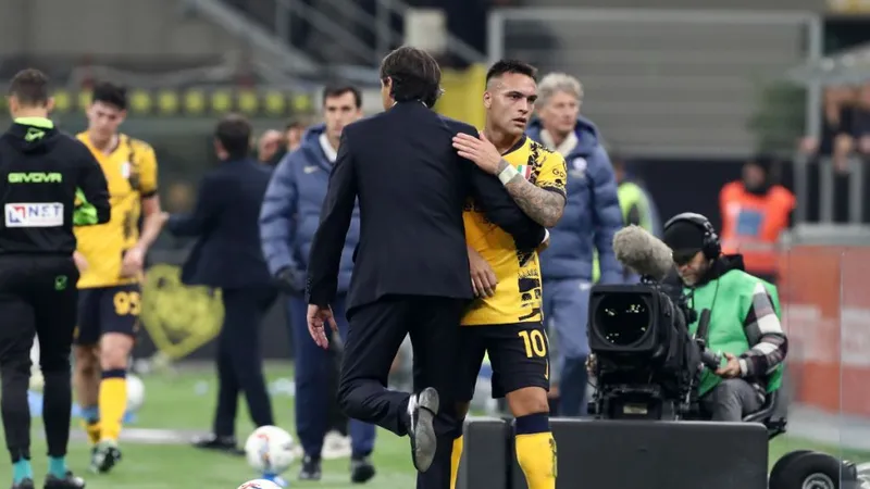 HLV Simone Inzaghi để đội trưởng Martinez nghỉ ngơi ở Serie A