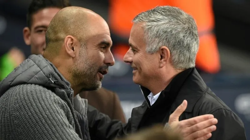 Pep Guardiola và Jose Mourinho