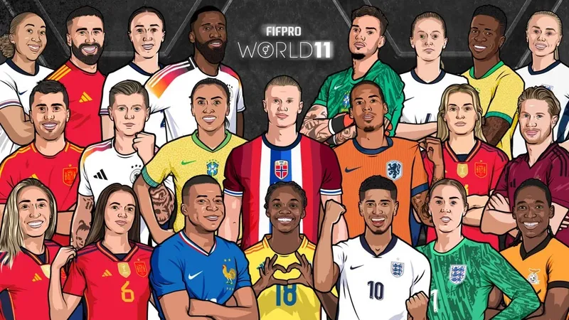 Sao Real Madrid, Jude Bellingham dẫn đầu cuộc bình chọn FIFPRO World 11