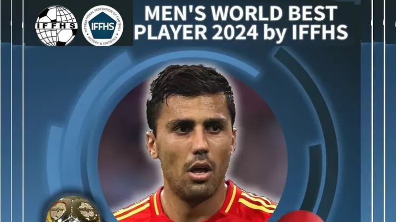 Rodri được IFFHS vinh danh