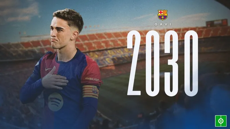 Gavi gắn bó với Barcelona đến 20320