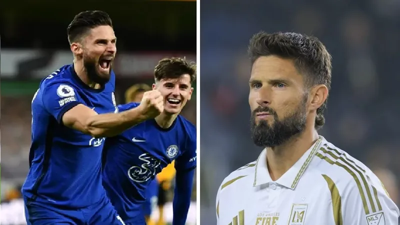 Cựu sao Chelsea Olivier Giroud trong màu áo LAFC