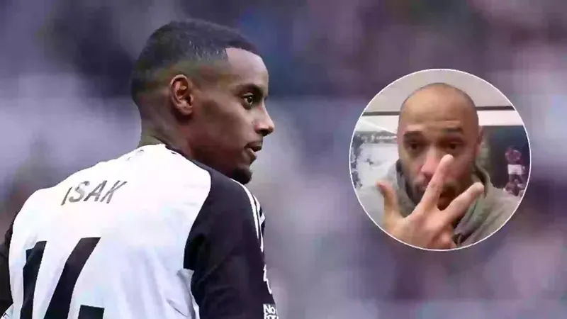 Thierry Henry: ‘Bầu trời là giới hạn của Isak’