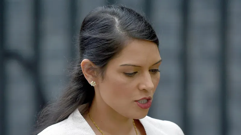 Bộ trưởng Phát triển Quốc tế, Priti Patel. Ảnh: Reuters