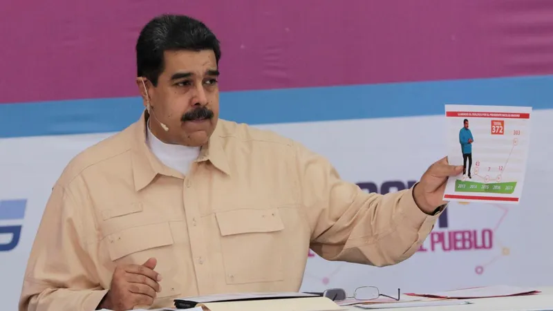 Tổng thống Venezuela Nicolás Maduro. Ảnh: Reuters