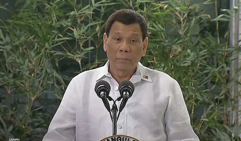 Tổng thống Philippines Rodrigo Duterte. Ảnh CNN