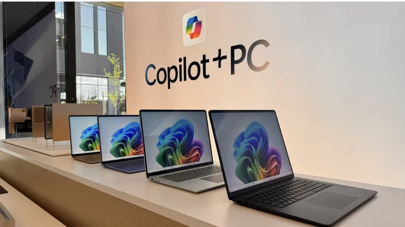 Máy tính cá nhân AI mới của Microsoft chính thức lên kệ. Ảnh: The Australian 