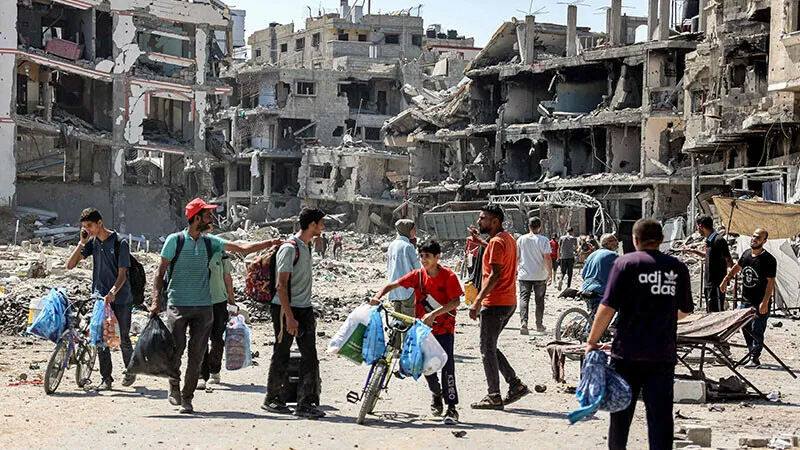 Giao tranh vẫn chưa ngừng ở Gaza. Ảnh : DAWN