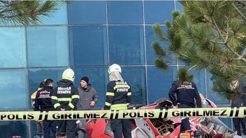 Hiện trường vụ tai nạn. Ảnh: Turkey Today