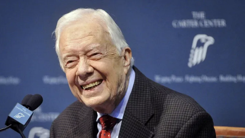 Cựu Tổng thống Mỹ Jimmy Carter. Ảnh: npr.org