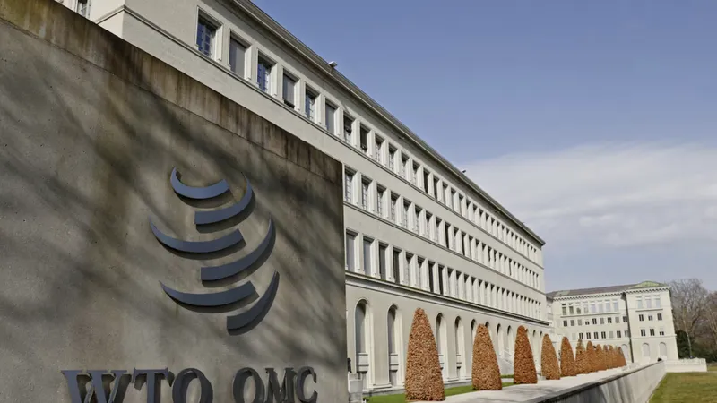 Trụ sở của Tổ chức Thương mại Thế giới (WTO) tại Geneva, Thụy Sĩ. Ảnh: REUTERS