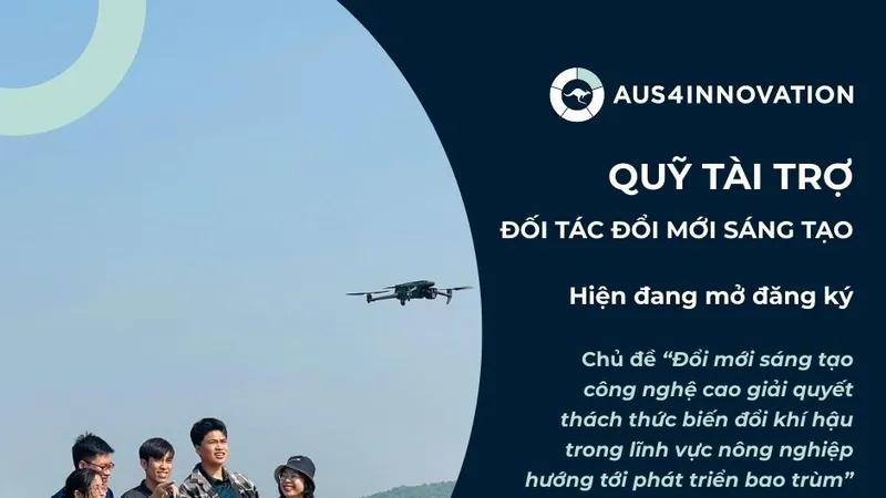 Australia hỗ trợ 2 triệu AUD cho các giải pháp đổi mới sáng tạo 