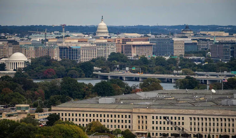 Lầu Năm Góc ở Arlington, Virginia. Ảnh: MSN