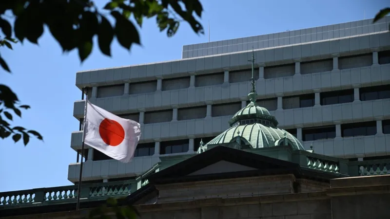 Trụ sở Ngân hàng Trung ương Nhật Bản (BOJ) ở Tokyo. Ảnh: Bloomberg