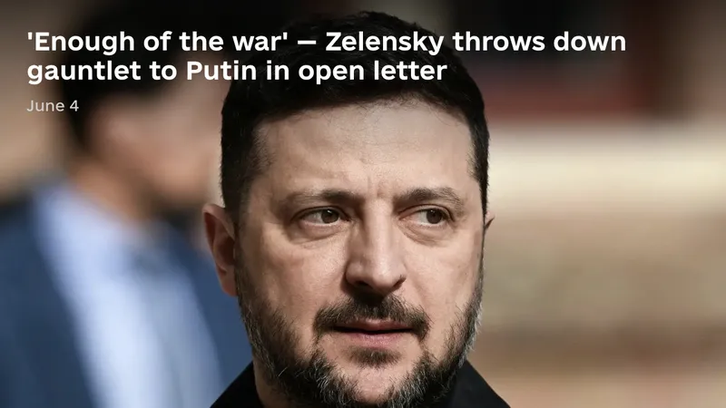 Tổng thống Ukraine Volodymyr Zelensky kêu gọi Tổng thống Nga Vladimir Putin tham gia đàm phán trực tiếp để chấm dứt chiến tranh. Ảnh: KYIV INDEPENDENT 