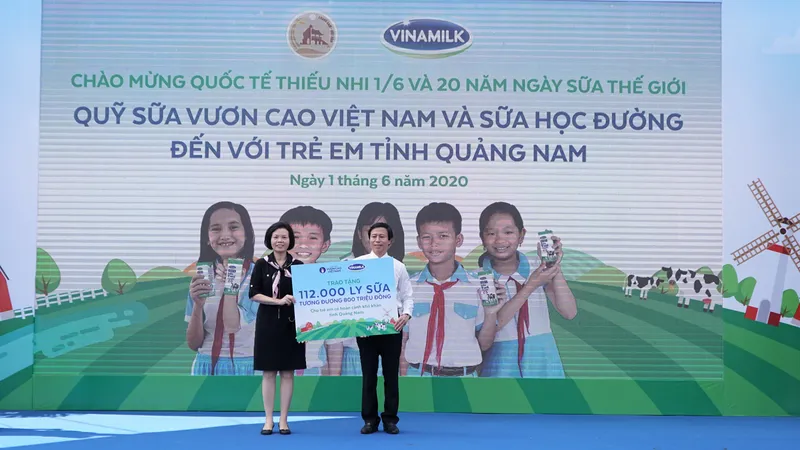 Nhiều thú vị với chương trình Sữa học đường