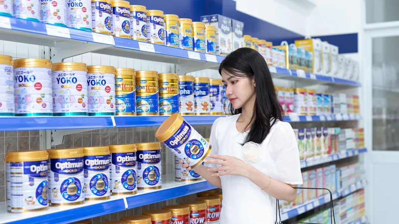 Vinamilk hiện có hơn 250 chủng loại sản phẩm, được sản xuất bởi các nhà máy của công ty trên cả nước