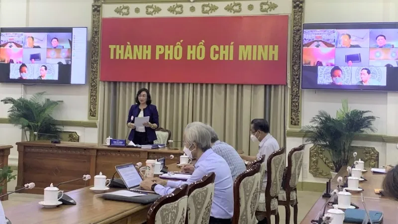 Phó Chủ tịch UBND TPHCM phát biểu khai mạc hội thảo Đề án phát triển TPHCM thành trung tâm tài chính quốc tế