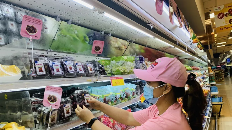 Co.opmart bắt đầu bán cherry đỏ nhập chính ngạch từ Mỹ
