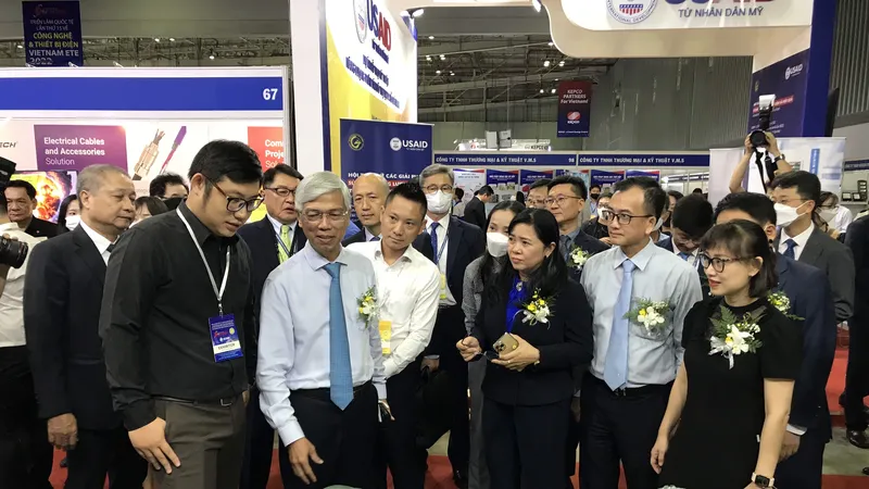 Hơn 300 doanh nghiệp tham gia triển lãm công nghệ, thiết bị điện