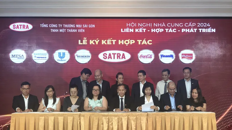 Satra ký kết hợp tác chiến lược với các doanh nghiệp đối tác, nhà cung cấp