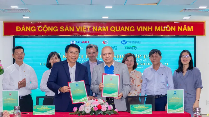 Saigon Co.op ký kết biên bản ghi nhớ hợp tác với Tổ chức Winrock International.