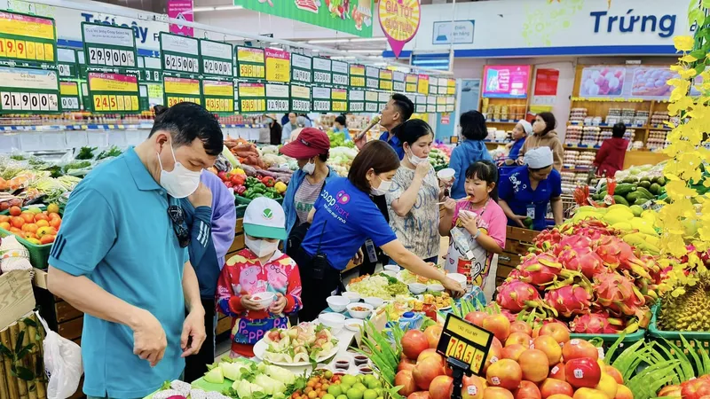 Sản phẩm cung ứng trong hệ thống Saigon Co.op ngày càng đa dạng, phong phú