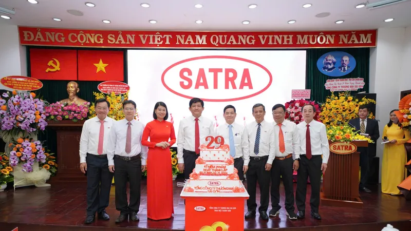 SATRA tổ chức lễ kỷ niệm 29 năm ngày thành lập