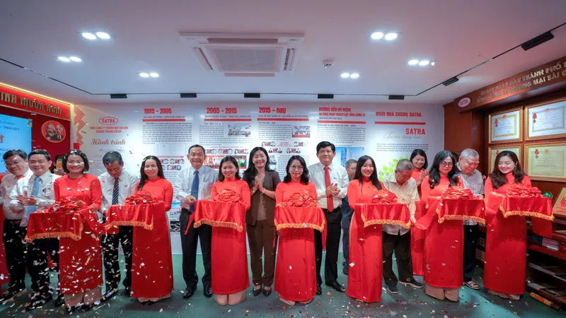 SATRA khánh thành phòng truyền thống nhân dịp kỷ niệm 29 năm ngành thành lập SATRA